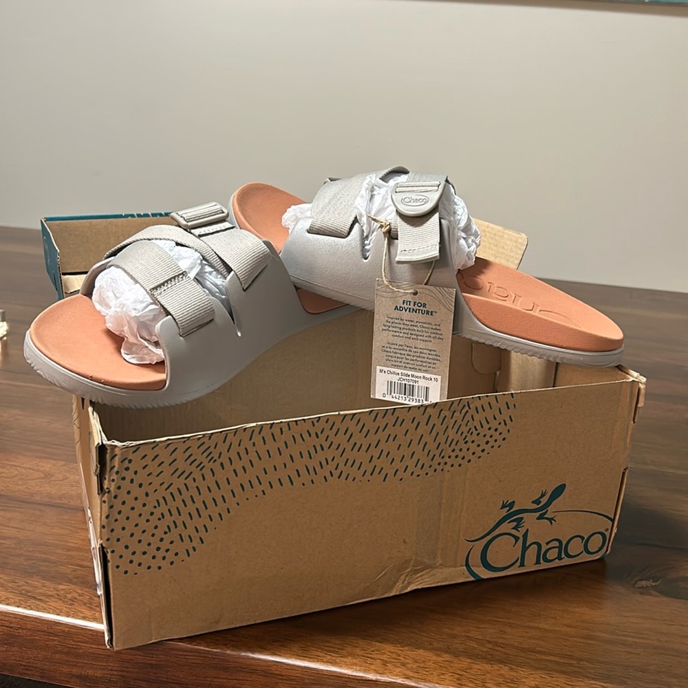 Size 10 Men’s Chillos Slide Moon Rock Chacos